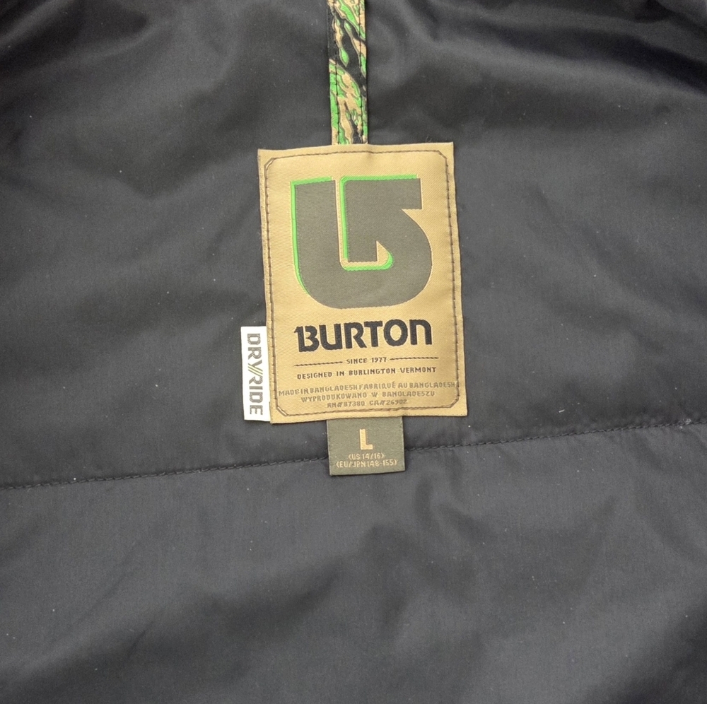 Burton Boys Amped Tie Dye Snowboard Jacket - Picture 6 of 9